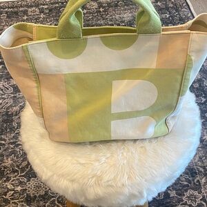 Bally Canvas Tote Bag